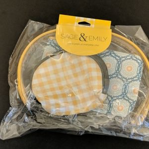 Sage & Emily Cosmetic Makeup Bag 3 pcs.